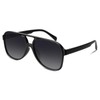 GQUEEN Retro Aviator Glasses Women Men 70s Polarised Sunglasses UV400,