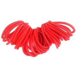 Allsorts® 36 Red Endless Elastics Hair Bobbles Elastic Bands Hair Accessory