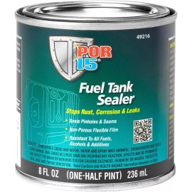 POR-15 8oz POR 15 Fuel Gas Tank Sealer Repair 49216 - Stops Rust Corrosion & Leaks
