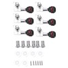 Skull Shape Tuning Peg Zinc Alloy Machine Heads Tuner Set