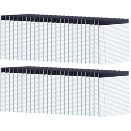 48 Pack Legal Pads Bulk,8.5 x 11 Inch White Notepad, Note Pads College Ruled Perforated Memo Pad for Work Study Daily Note Taking List, Lined Writing Pads Memo Refills Notepads for Office Home School