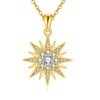VONALA Sun Necklace 925 Sterling Silver Gold Pendant Jewellery Gift