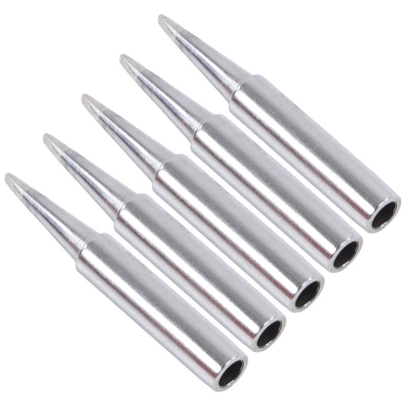 5Pcs Soldering Iron Tips BGA Station Tool Copper Internal Heating