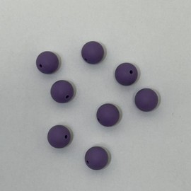 【B170】 Beads for DIY Projects: 15mm Round, Mixed Color, 30Qty PRINT, 50Qty SOLID Silicone Beads - B170:_YM398005