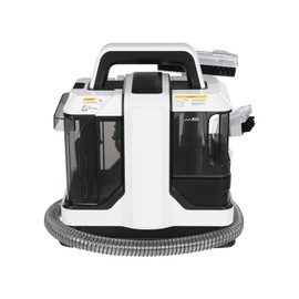 FIPINIXK Portable Carpet Couch Deep Cleaner, Carpet Cleaner Machine with 2 Cleaning Brushes & 2 Tanks & Long Power Cord & Water Hose Handheld Rug Cleaner for Sofas Curtains Beds