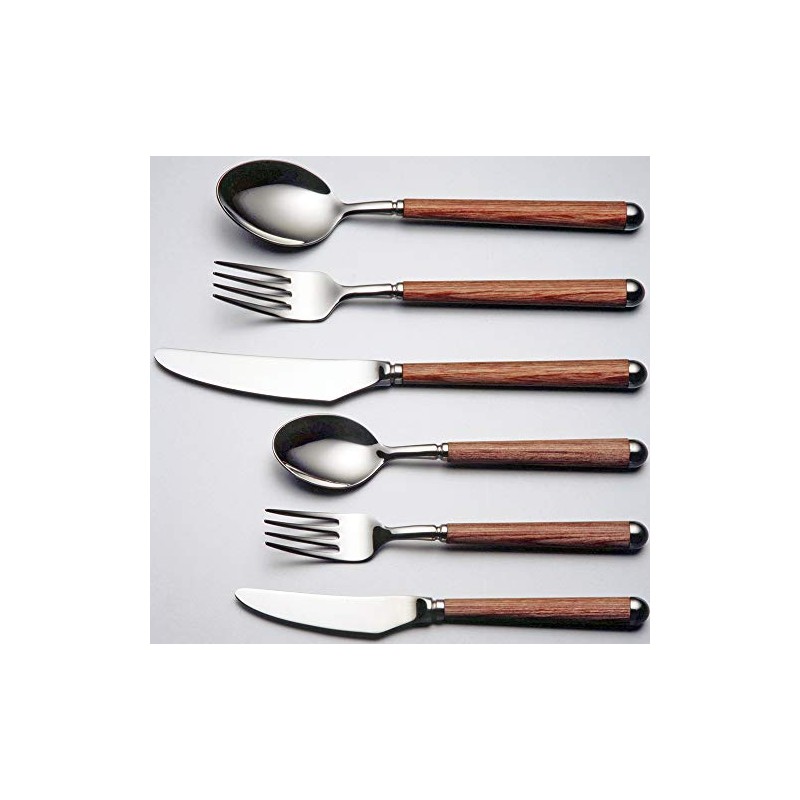 Lucky Wood Fork Table Comfort (Brown) Dinner Fork 0-09001-500