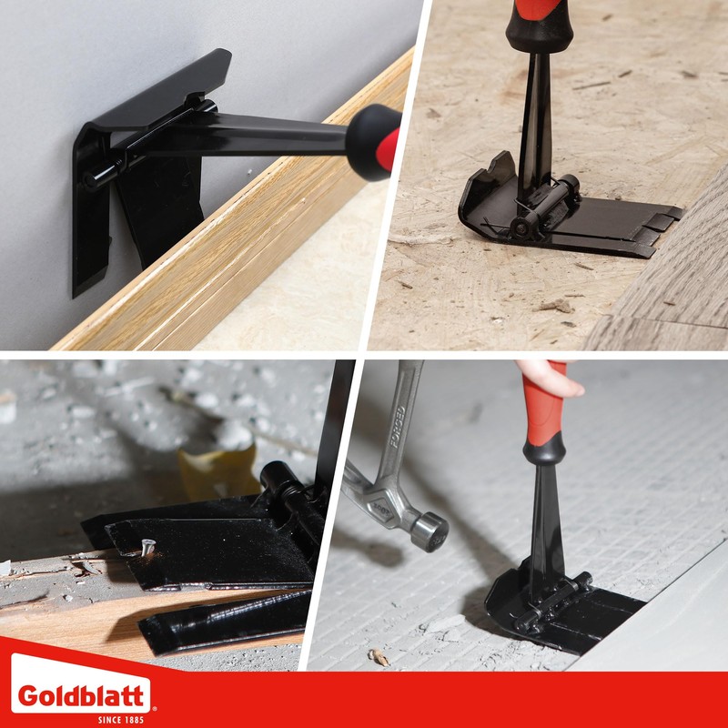 Goldblatt Trim Puller, 4-Inch Tile Removal Multi-Tool for Commercial Work