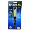 Braun HEAVY DUTY 300 Lumen Magnetic Pocket Work Light Flashlight