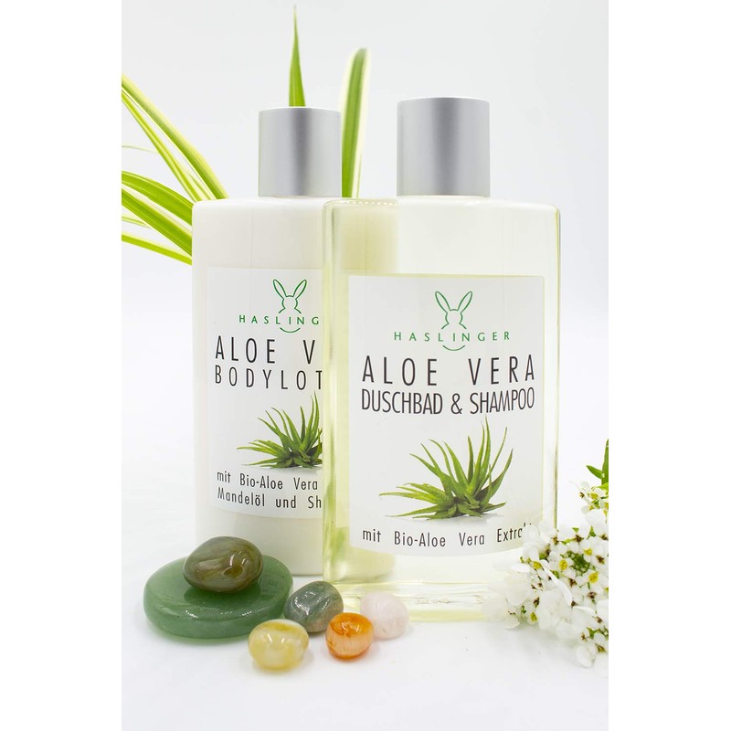 Haslinger Aloe Vera Shower Bath & Shampoo with Aloe Vera