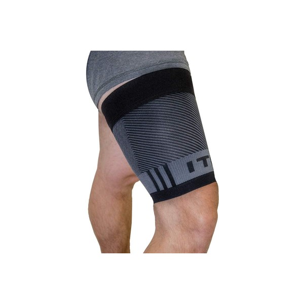 OS1st QS4 Compression Quad/Hamstring Sleeve with Iliotibial Band Brace to prevent ITBS, hamstring pulls and weak quads/thighs