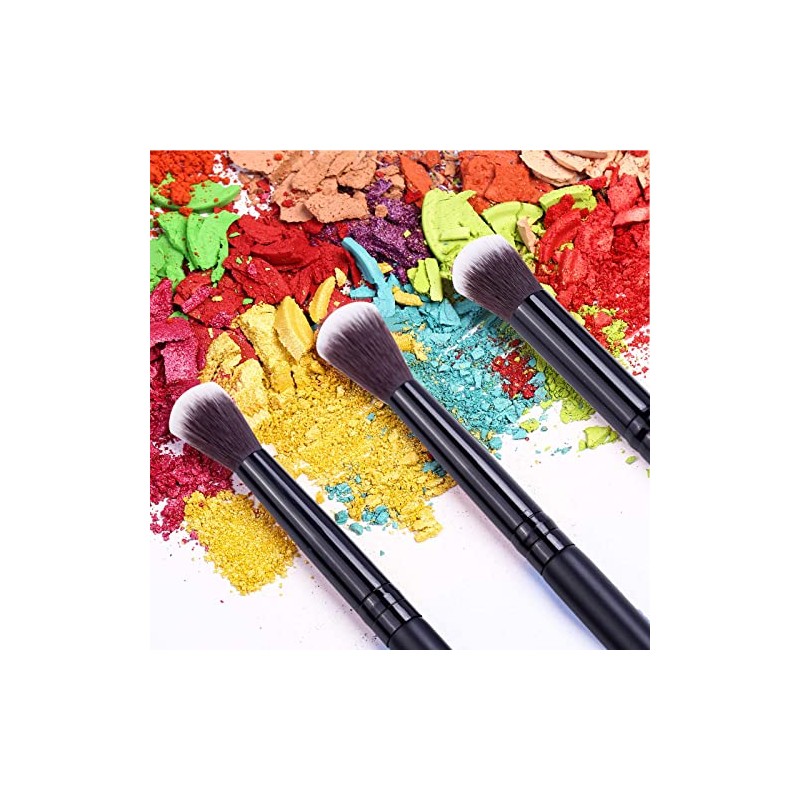 MSQ Eyeshadow Brushes 12Pcs Professional Eye Makeup Brush Set Pure