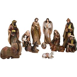 Nativity Set 11pcs New 12" / Nacimiento Navideno Set completo 11pc