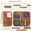 FINTIE Family Passport Holder Wallet, RFID Blocking Travel Document Organizer