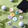 Namalu 8 Pieces Funny Golf Ball Markers Poker Chip Edition
