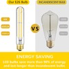 Tubular Light Bulb 7.3 Inch E26 LED Bulb Dimmable 6W