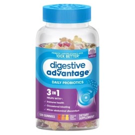 Schiff Digestive Advantage Probiotic Gummies, 120 Count, Free Shipping.