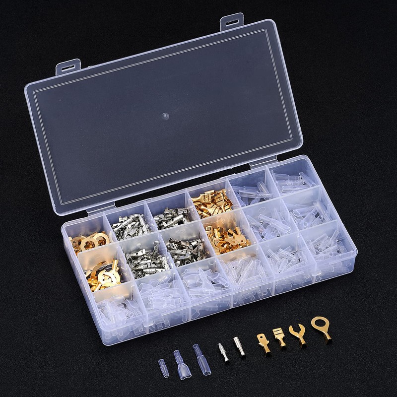 Litorange Terminal Set, Increasing Plate Thickness, 470 Pieces, CA/CW104, Male/Female
