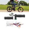 Brushed Motor Speed Controller Throttle Twists Grip Set Comfortable Hand