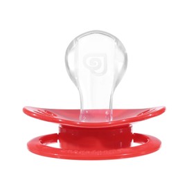 Landofgenie Adult Size Dummy Large Teat Shield Dummy Red