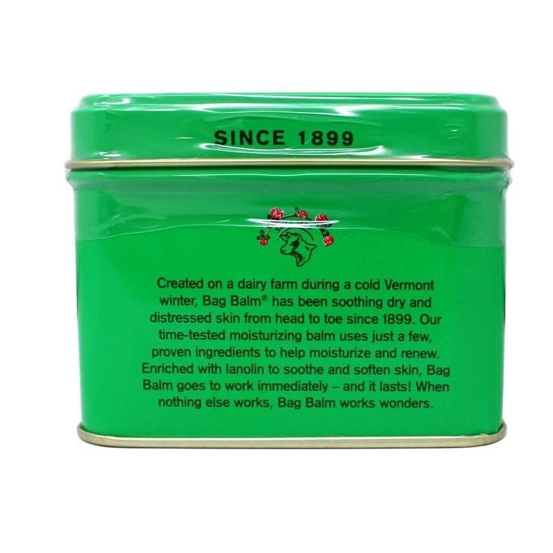 Bag Balm Vermont's Original for Cracked Hands, Dry Skin -