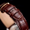 [Jumpsunfun] Watch Band Leather Loop Keeper Genuine Leather Watch Band