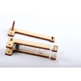 Wooden Moving Building Kit Educational Interactive Science and Technology Handmade DIY Kids Toys Challenges Initiatives (Excavator)