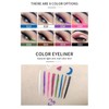Eyeliner, 8 Colours Coloured Eyeliner Set, Matte Liquid Eyeliner, Colourful
