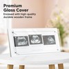 KeaBabies Baby Sonogram Picture Frames - Trio Ultrasound Picture Frames,