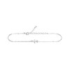 WearTravelers Miami Model 925 Sterling Silver Aeroplane Bracelet with Zirconia