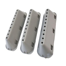 QUAILITAS Drum Paddle Lifter [Pack of 3/Grey Washing Machine Lifter Paddle Arms, 10 Hole, 3 Drum Paddles, Compatible with Indesit– Parts & Accessories