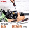 Hi-Spec 61pc 1/4” Hex Driver Bits & Socket Set with