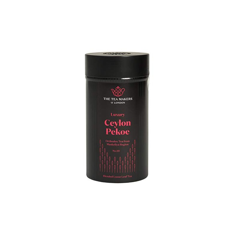 Luxury Ceylon Pekoe Loose Leaf Black Tea 125g Caddy