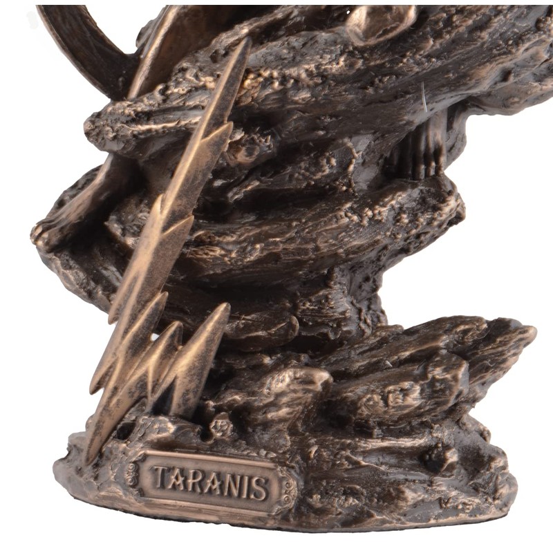 Taranis Celtic God of Thunder - with Lightning and Wagon