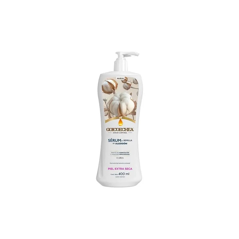 Goicoechea Crema Corporal 400 ml Sérum de Algodón Nutre Piel