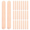 50 Pcs Wooden Dowels, M6 Cabinet Drawer Round Dowels, Hard