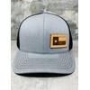 DALLY Up Leather Patch Western Lifestyle Adjustable 6-Panel Snapback Hat