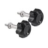 Honda Monkey 125 Aluminum Easy Seat Bolts Black