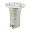 Marine Boat Deck Filler with Keyless Cap Stainless Steel Mirror