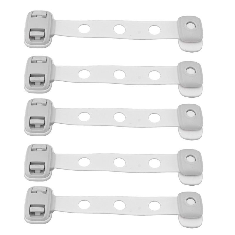 Child Safety Cabinet Proofing Double Lock Adjustable Strong Adhesive Baby
