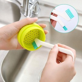 2-Piece Set: Tumbler & Baby Bottle Micro Narrow Gap Cleaning Brushes - Kitchen Cleaning Tool Straw Cleaning 3ea