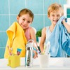 Hippywell Kids Toothbrush Holder, Cute Elephant Toothbrush Holders for Toddler,
