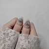 [M;H #] Silver Mood Handmade Nail Tips - Required to