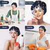 SARG Premium Double Layer Shower Cap for Women with Unique