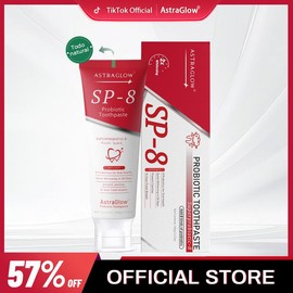 Fluoride-Free SP8 Toothpaste with 8 Super Probiotics Fluoride-Free Long Time Fresh Breath Oral Care Mint 3.53 oz:_Pack of 3