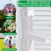 EBaokuup Rainwater Collection System, Rain Barrel Diverter Catching Collection System,