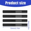 GXGM Set of 4 Pull Tubes, 7 cm Portable Straw,