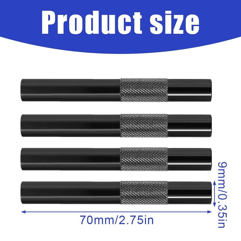 GXGM Set of 4 Pull Tubes, 7 cm Portable Straw,