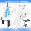 XILIMEN Ironing Board Holder Wall Mount, Over The Door Ironing