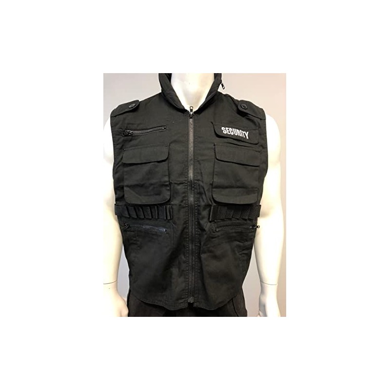 BACKBONE BACKBONE Mens Womens Unisex SECURITY Vest Uniform with SECURITY