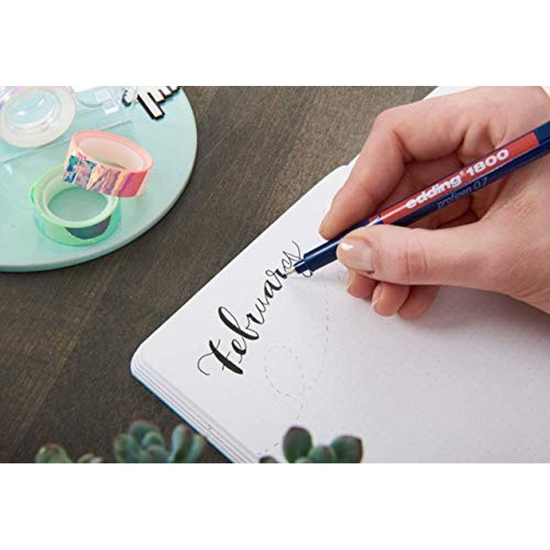 Edding 4-1800-2185-4 "Zendoodle Outline" Fineliner-Set (Pack of 4)
